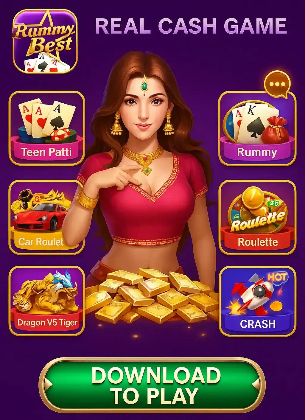 Rummy Best APK Download Banner
